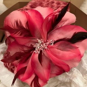 Gorgeous Lilliput Raspberry Leopard print Hat